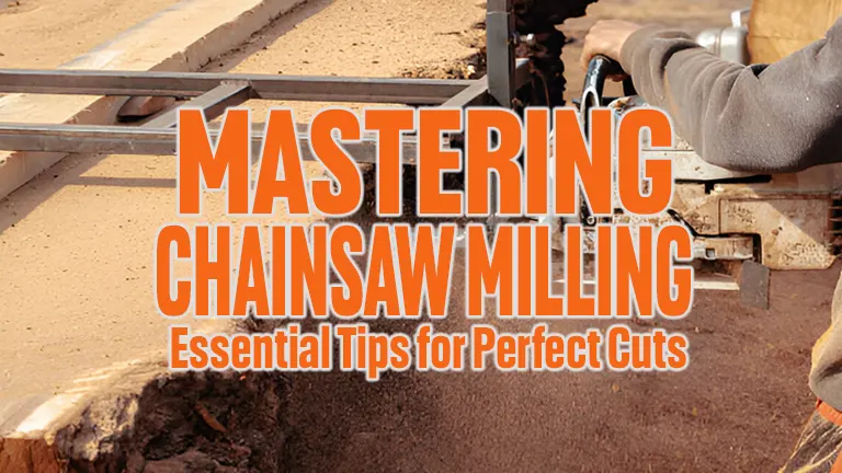 Mastering Chainsaw Milling Essential Tips For Perfect Cuts