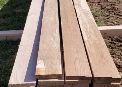 Red Oak Fencing Lumber