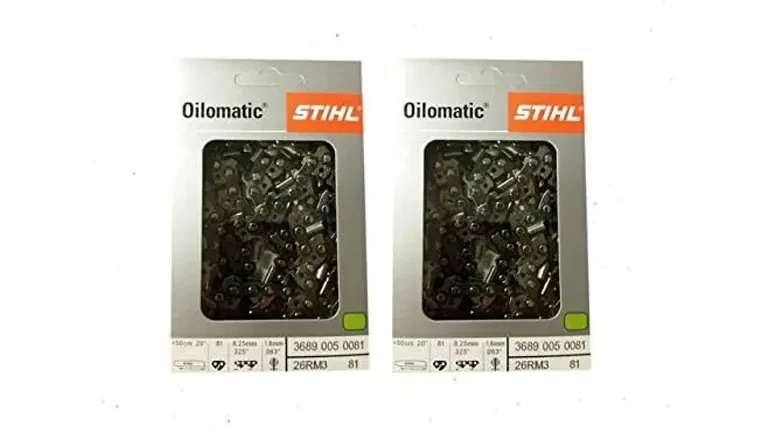 STIHL Micro 3 Saw Chain 20" Oilomatic Rapid