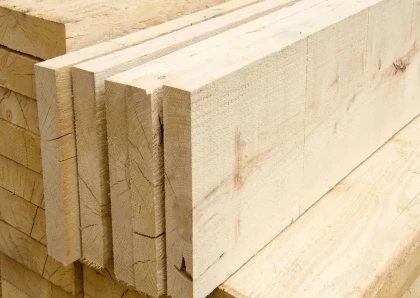 Rough Cut Spruce Lumber