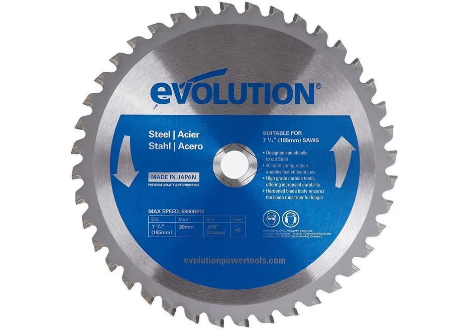 Evolution Power Tools 185BLADEST Circular Saw Blade For Sale