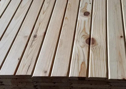 Select Knotty Pine Double V-Groove