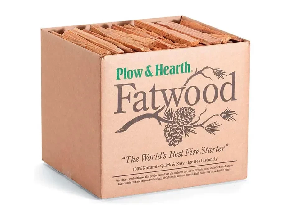 Plow & Hearth B0BTMM5GXK Fatwood Fire Starter