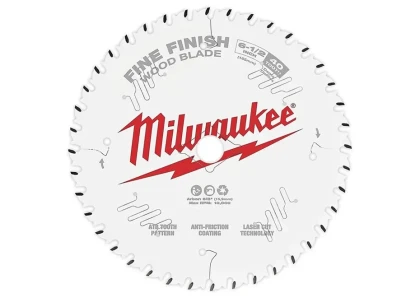 Milwaukee 6-1/2" 40T Fine Finish Circular Saw Blades