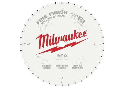 Milwaukee 8-1/4" 40T Fine Finish Circular Saw Blades