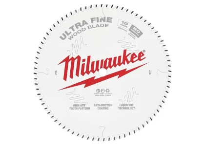 Milwaukee 10" 80T Ultra Fine Finish Circular Saw Blades