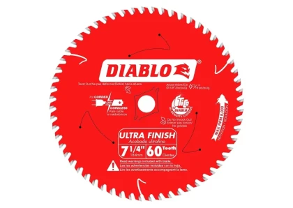 Freud Diablo 7-1/4-in 80-Tooth ATB Ultra Fine Finish Circular Saw Blade