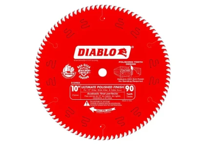 Freud Diablo 10-Inch 90 Tooth Arbor 5/8-inch Ultimate Polished Finish Circular Saw Blade