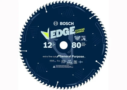 Bosch 12-Inch 80 Tooth Edge General Purpose Circular Saw Blade