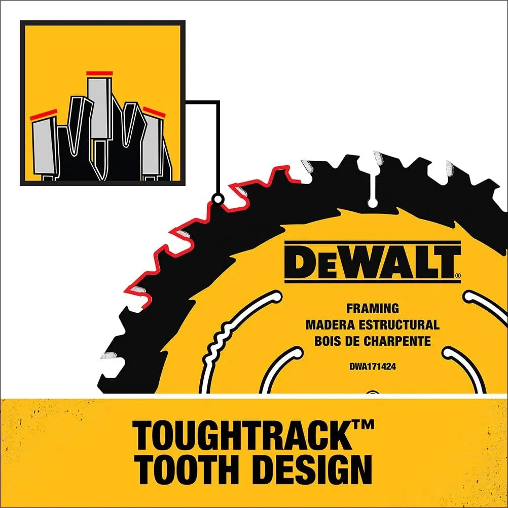 DEWALT 5-1/2-in 24-Tooth Rough Finish Carbide Circular Saw Blade in the Circular  Saw Blades department at