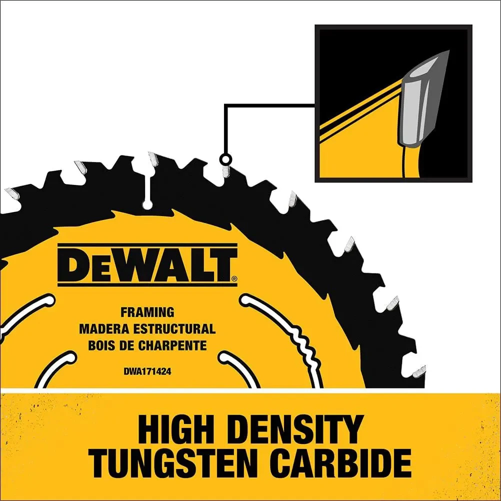 DEWALT 5-1/2-in 24-Tooth Rough Finish Carbide Circular Saw Blade