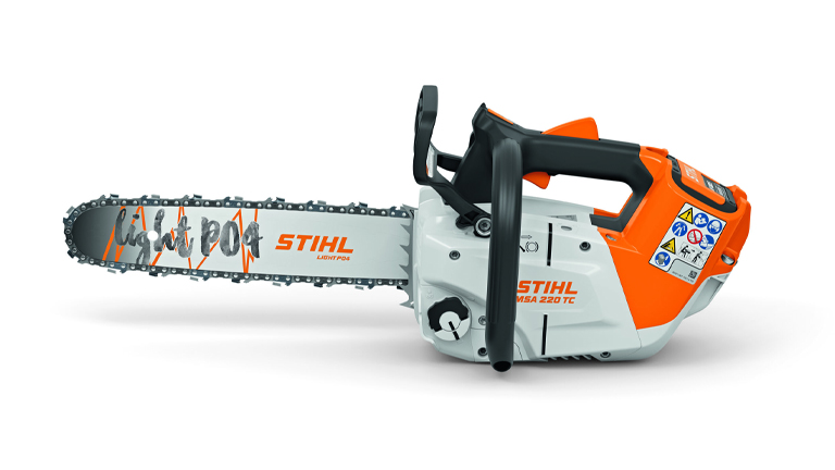 Stihl battery chainsaw online msa 220