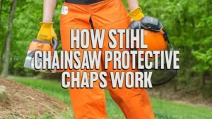 How STIHL Chainsaw Protective Chaps Work