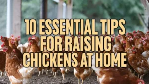 10 Essential Tips for Raising Chickens at Home