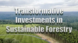 Investments in Sustainable Forestry