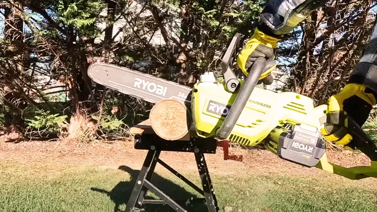 Ryobi 40v lithium brushless 14 inch cordless chainsaw sale