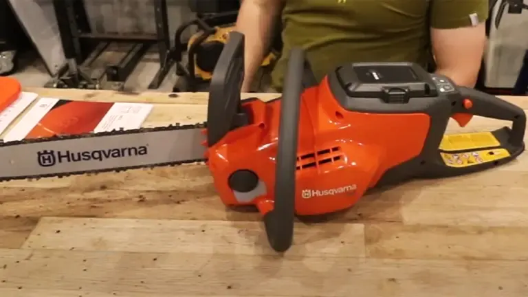 Husqvarna 14 inch 120i cordless battery shop powered chainsaw