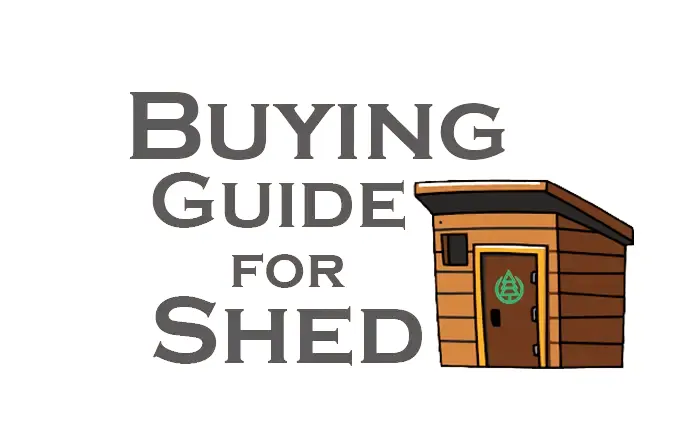 Buying Guide for Shed