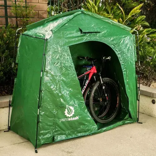 The YardStash IV: Heavy Duty, Space-Saving Outdoor Storage Shed Tent