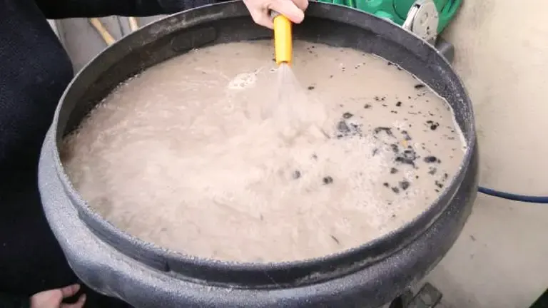 Cleaning wood stove ash and making it a Soap Ingredient