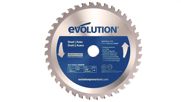 Evolution Power Tools 185BLADEST Steel Cutting Saw Blade