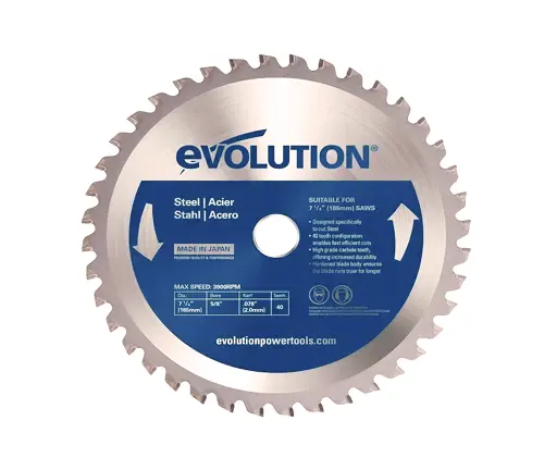 Evolution Power Tools 185BLADEST Circular Saw Blade Review