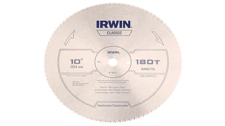 Irwin Tools 11870 Sawmill Blade Review