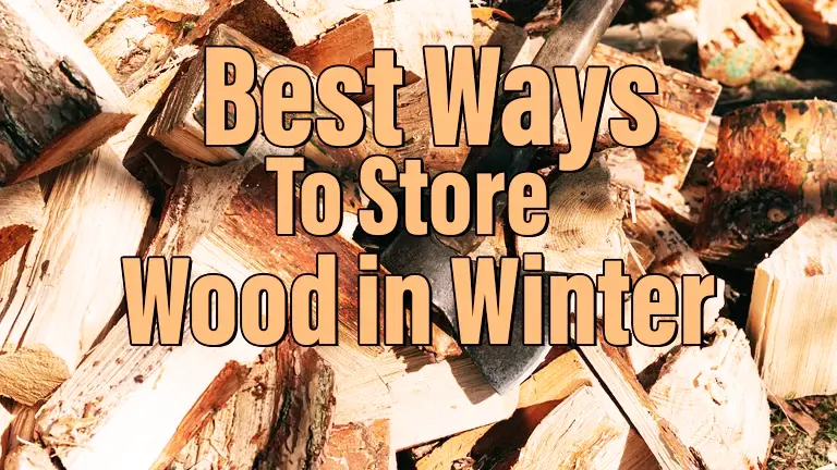 Best Ways to Store Wood in Winter 2024