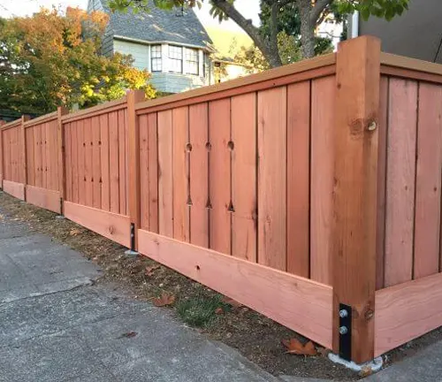 Redwood Fencing Lumber