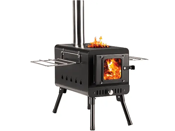 Popular Style Firewood Stove Wood Burning Camp Stove for Car Tents - China  Cast Iron Fireplace and Pellet Stove 30 Kw price