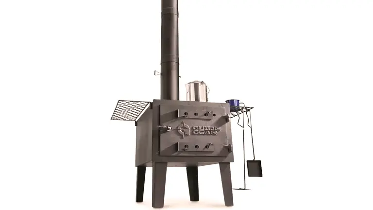 Guide Gear Outdoor Wood Cook Burning Stove Overview- Forestry.com