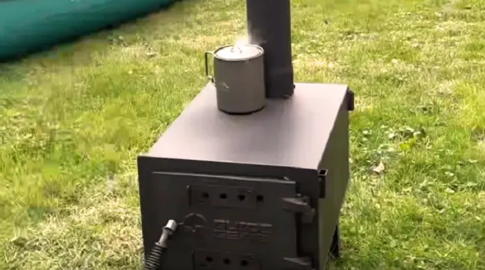 Guide Gear Outdoor Wood Cook Burning Stove Boiling water- Forestry.com