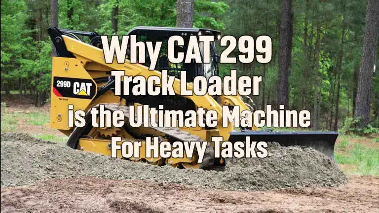 Why CAT 299 Track Loaders is the Ultimate Machine for Heavy Tasks