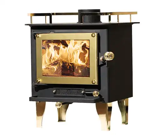 Cubic Mini Wood Stove Grizzly