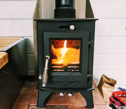 Tiny Wood Stove Cookstove Combo 