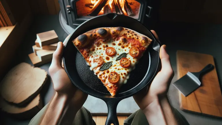 Wood-Fired Skillet Pizza