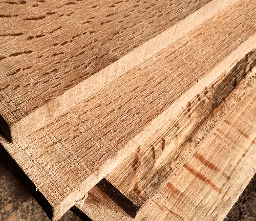 Red Oak Lumber Grain/Texture