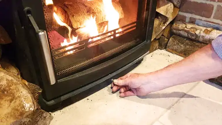 Manage the Air Vents: Wood Stove