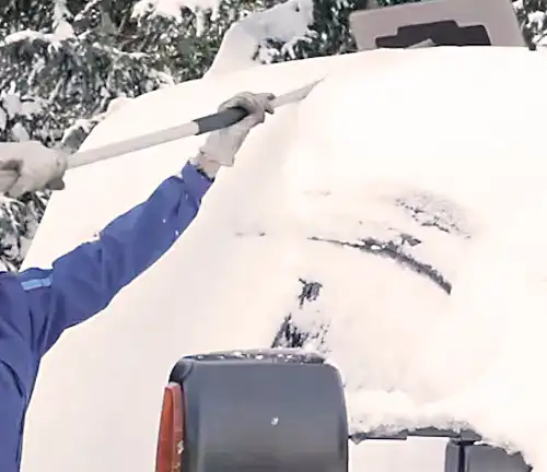 Snow Joe Snow Broom and Ice Scraper