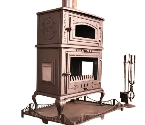 Cast Iron Fireplace Wood Stove With Oven