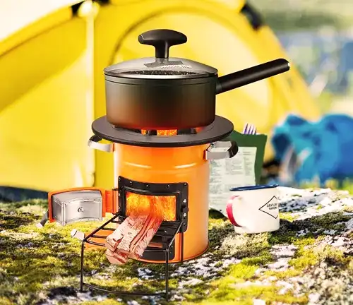 Anbull Rocket Portable Wood Stove Review 2023