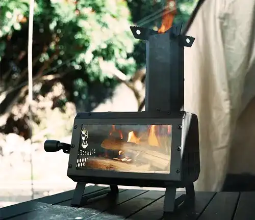 Camping Rocket Stove Outdoor Camping Wood Stove Review