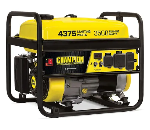 Champion 100555 4375-W 7-HP Portable RV Ready Gas Powered Generator Review