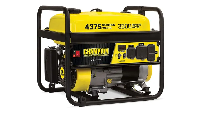 Champion 4375/3500-Watt Generator Review: Powering Peace of Mind on the Road