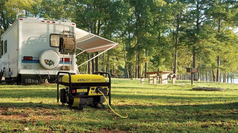 Champion 100555 4375-W 7-HP Portable RV Ready Gas Powered Generator Review