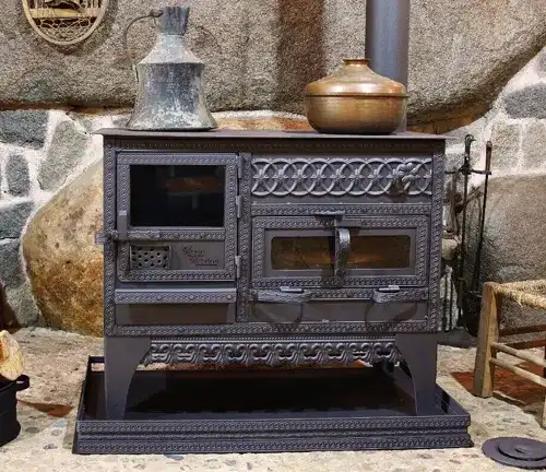 Extra Large Cooking Wood Stove with Fireplace Handmade Custom Oven Review –  Forestry Reviews