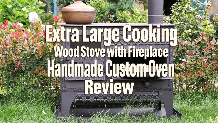 Extra Large Cooking Wood Stove with Fireplace Handmade Custom Oven Review