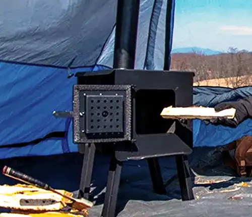 Grizzly Portable Camp and Cook Wood Burning Stove Review