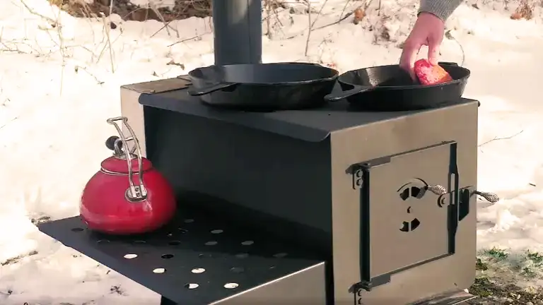 Grizzly Portable Camp and Cook Wood Burning Stove Review