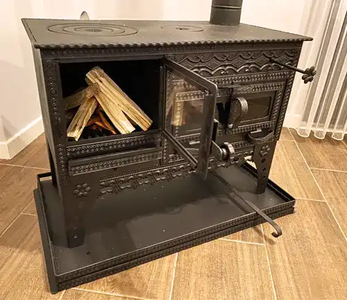 Extra Large Cooking Wood Stove with Fireplace Handmade Custom Oven Review –  Forestry Reviews